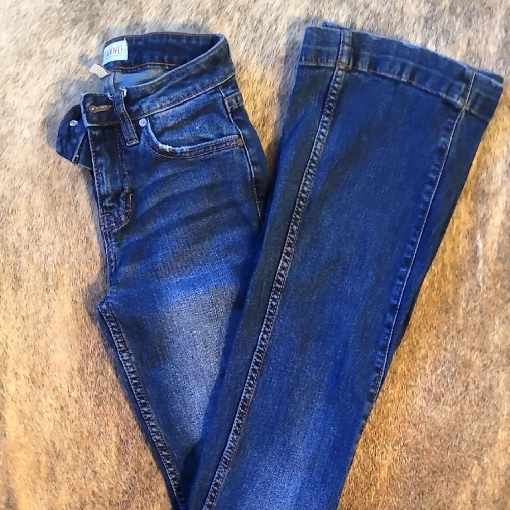 Shyanne Blue Flare & Wide Leg Jeans
